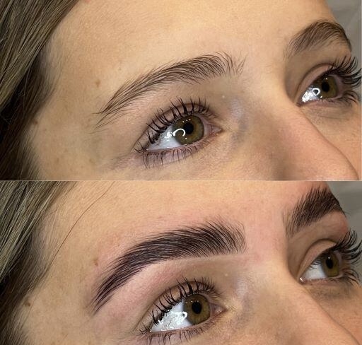 Eyebrow Tinting