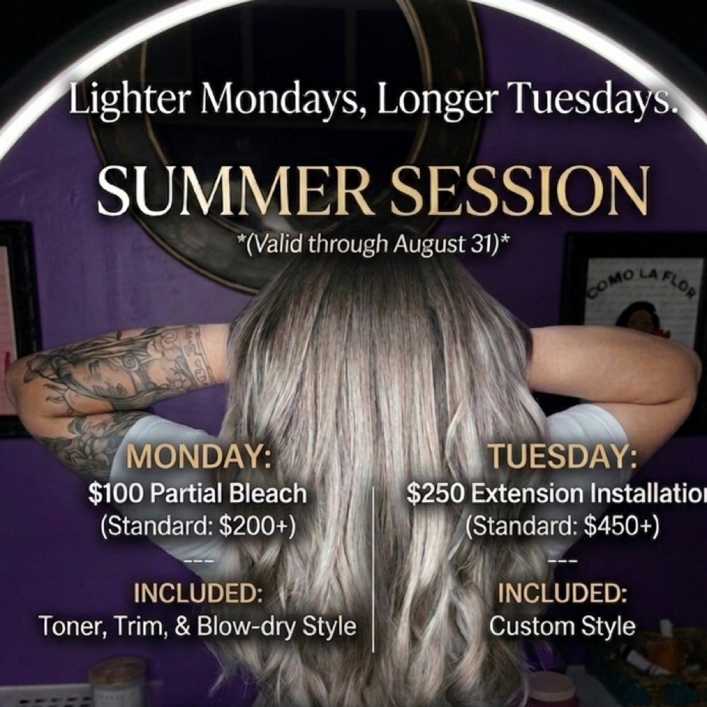 SUMMER SESSION : Lighter Monday at Haiir By Samm in Bakersfield, CA