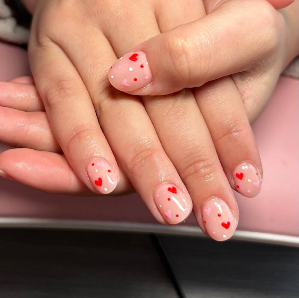 BIAB Full Set - Tier 2 Designs at NailsByGreta in Ramsey, MN