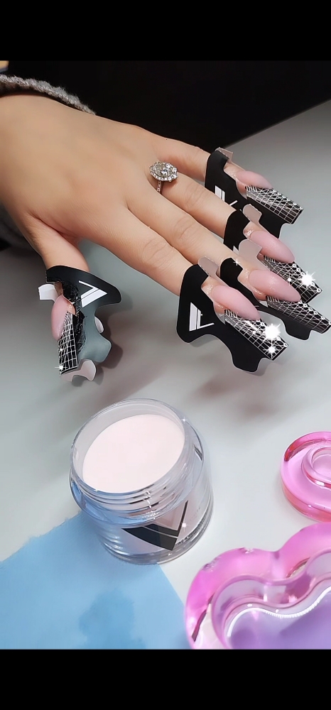 SCULPTED FULL NAIL SET at Tea Time Nails in Merced, CA