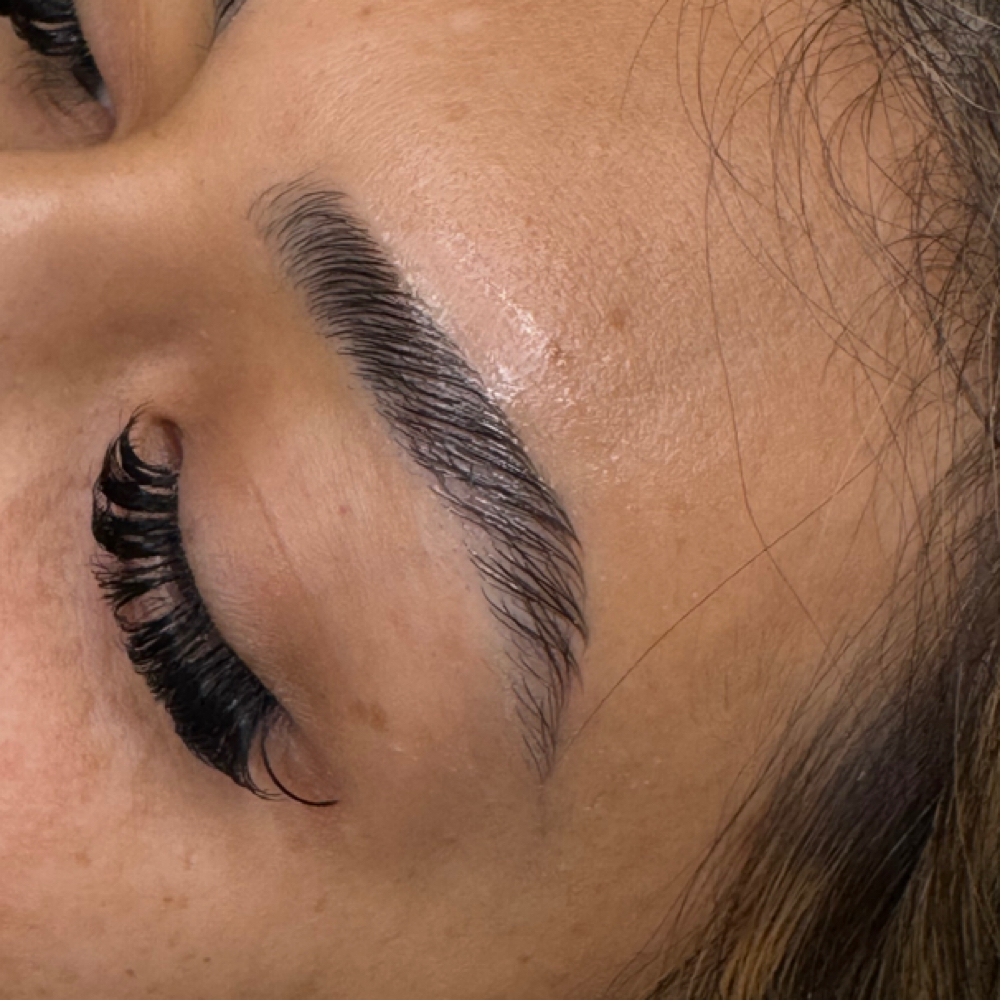 Eyebrow Lamination at True Volume studio in North Hills, CA