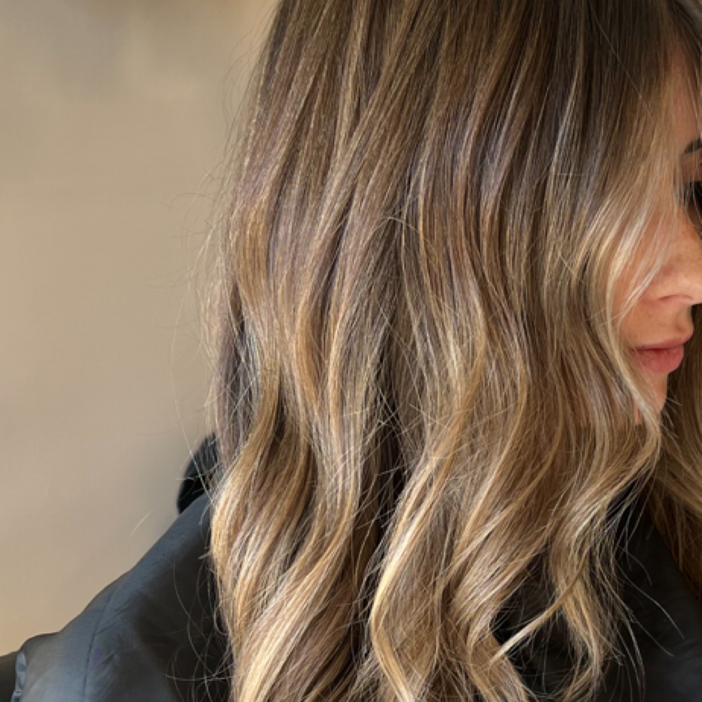 Mini dimensional color at Hair By Alexa in 11758