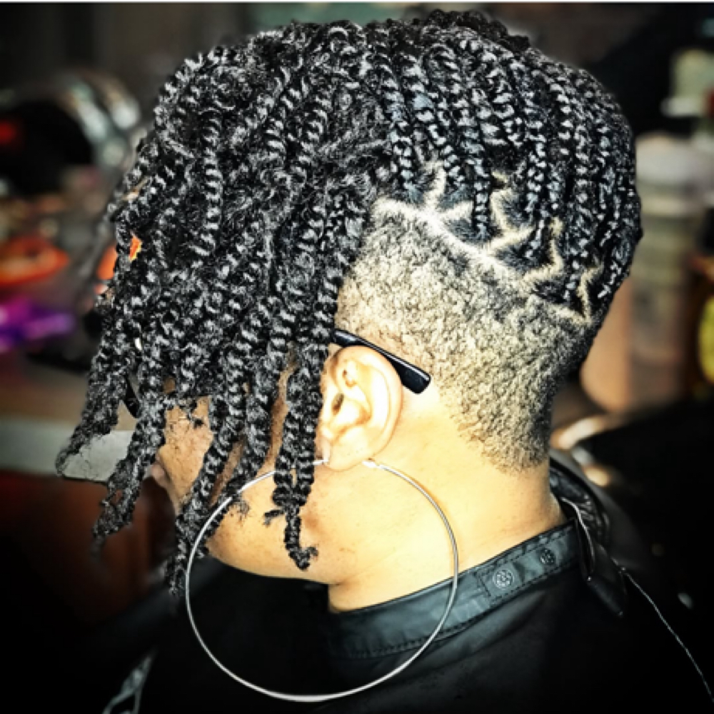 Kinky Twist w/Human Hair at SophistaCurlz Hair Restoration Clinic - Weight Loss Center, LLC in Columbia, SC