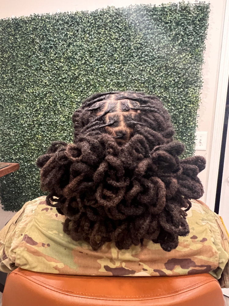 Loc Retwist And Style