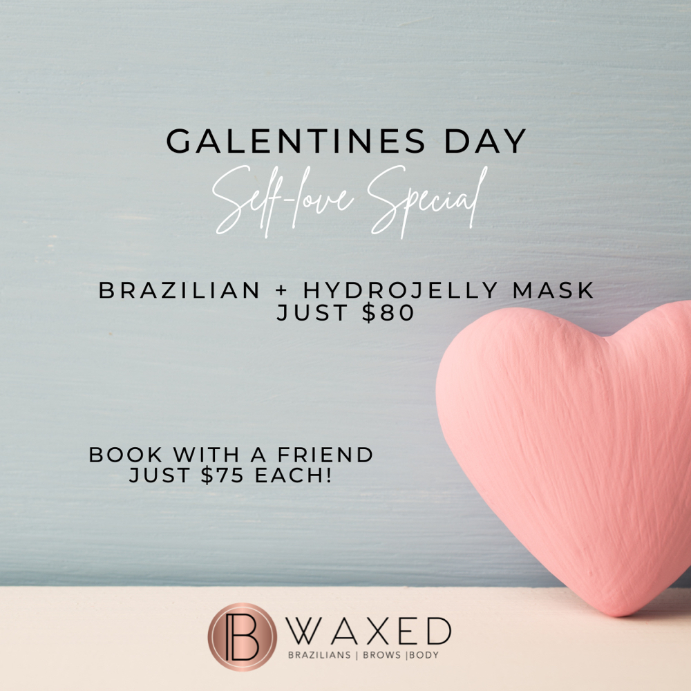 brazilian+hydrojelly Vday Special at B WAXED in 68114
