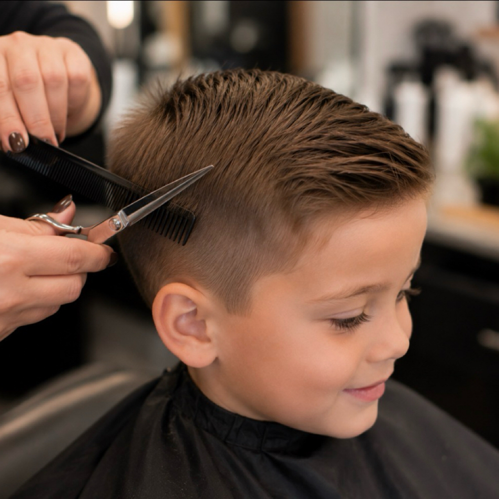 CHILDREN HAIRCUT (8 AND UNDER) at Studio 306 in South Pittsburg, TN