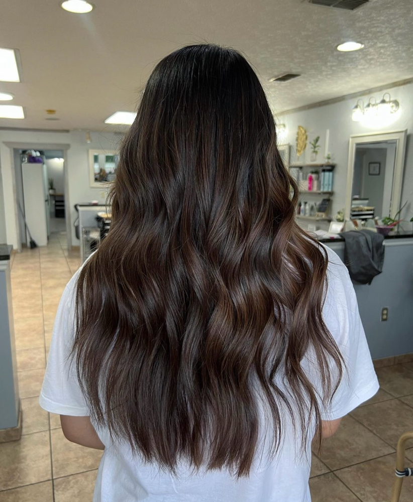 Reverse Balayage + Cut + Blowdry at Abigail  Chapman in Jacksonville, FL