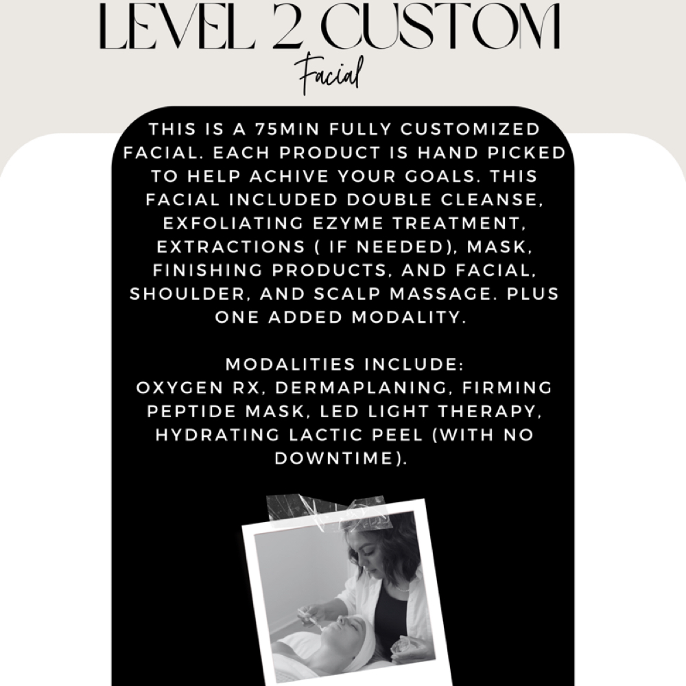 LEVEL 2 CUSTOM FACIAL at Aesthetics By Abigail Hernandez in Mustang, OK