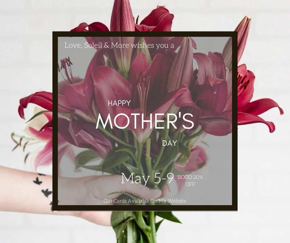 Mother's Day BOGO 50%OFF at Love, Soleil & More in Friendswood, TX