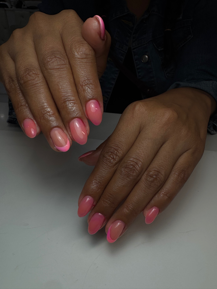 Structured Mani Fill-in w/ Russian