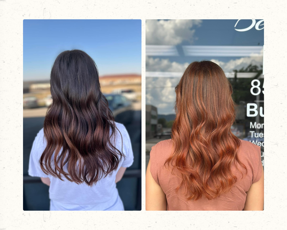 Reverse Balayage