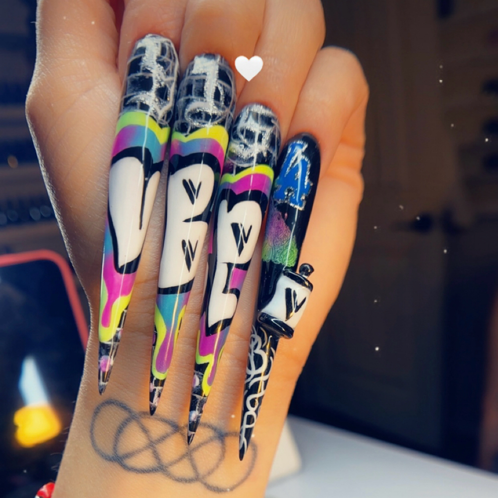 Bias Exclusive Nail Art Session at Bia’s Nails in El Paso, TX