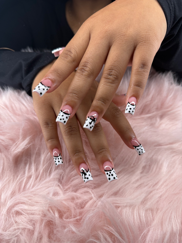 Medium Acrylic Set at Nails By Jhosy in Rialto, CA