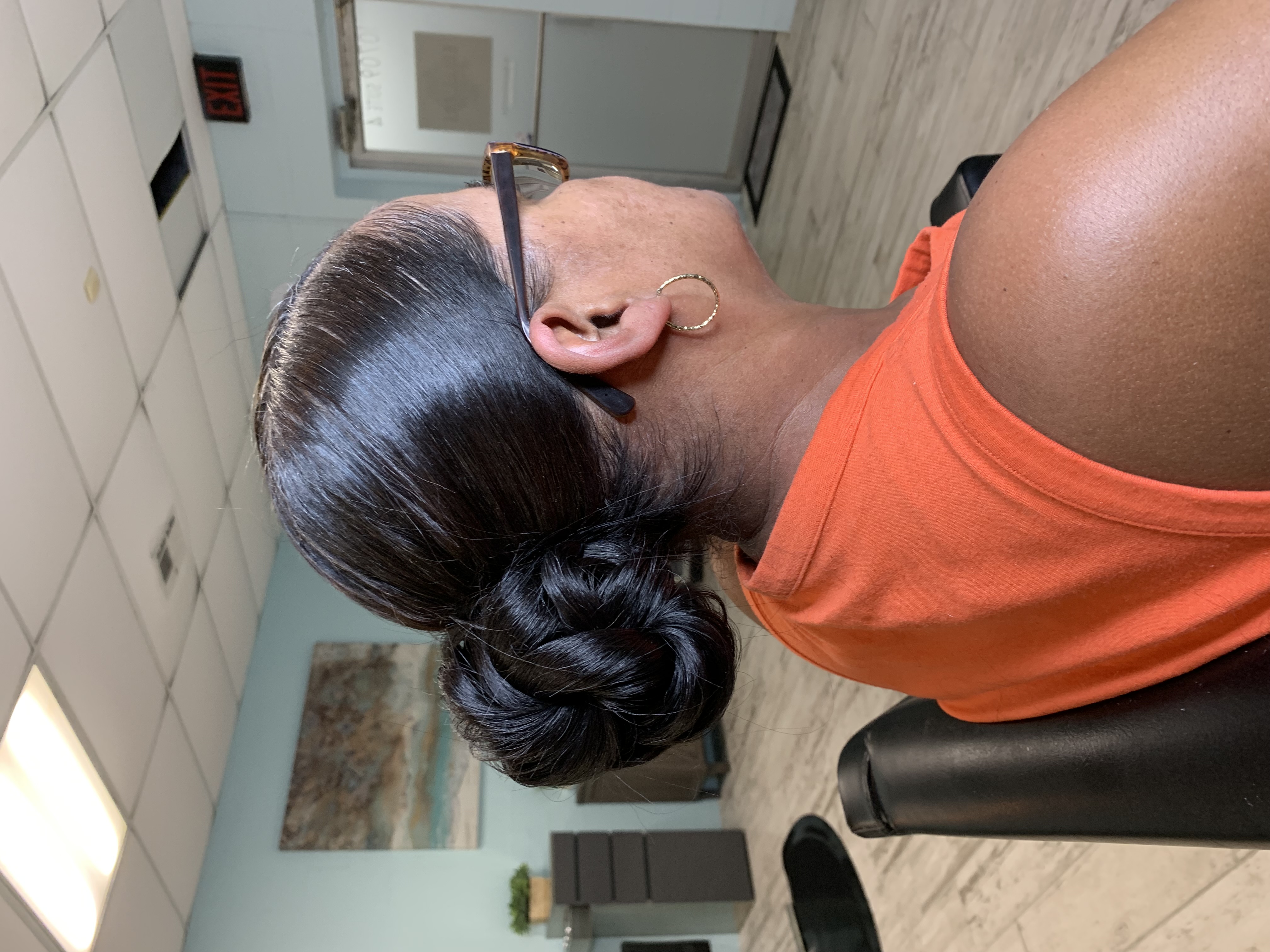 Sleek Bun at Belle Âme Beauty in New Orleans, LA