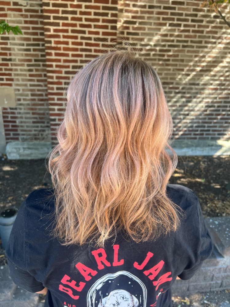 Single Process With Blow Out at Marisa Miano in Patchogue, NY