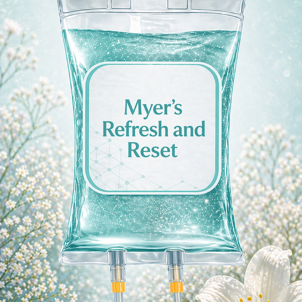 Myer's Refresh and Reset at The IV Hydration Queen