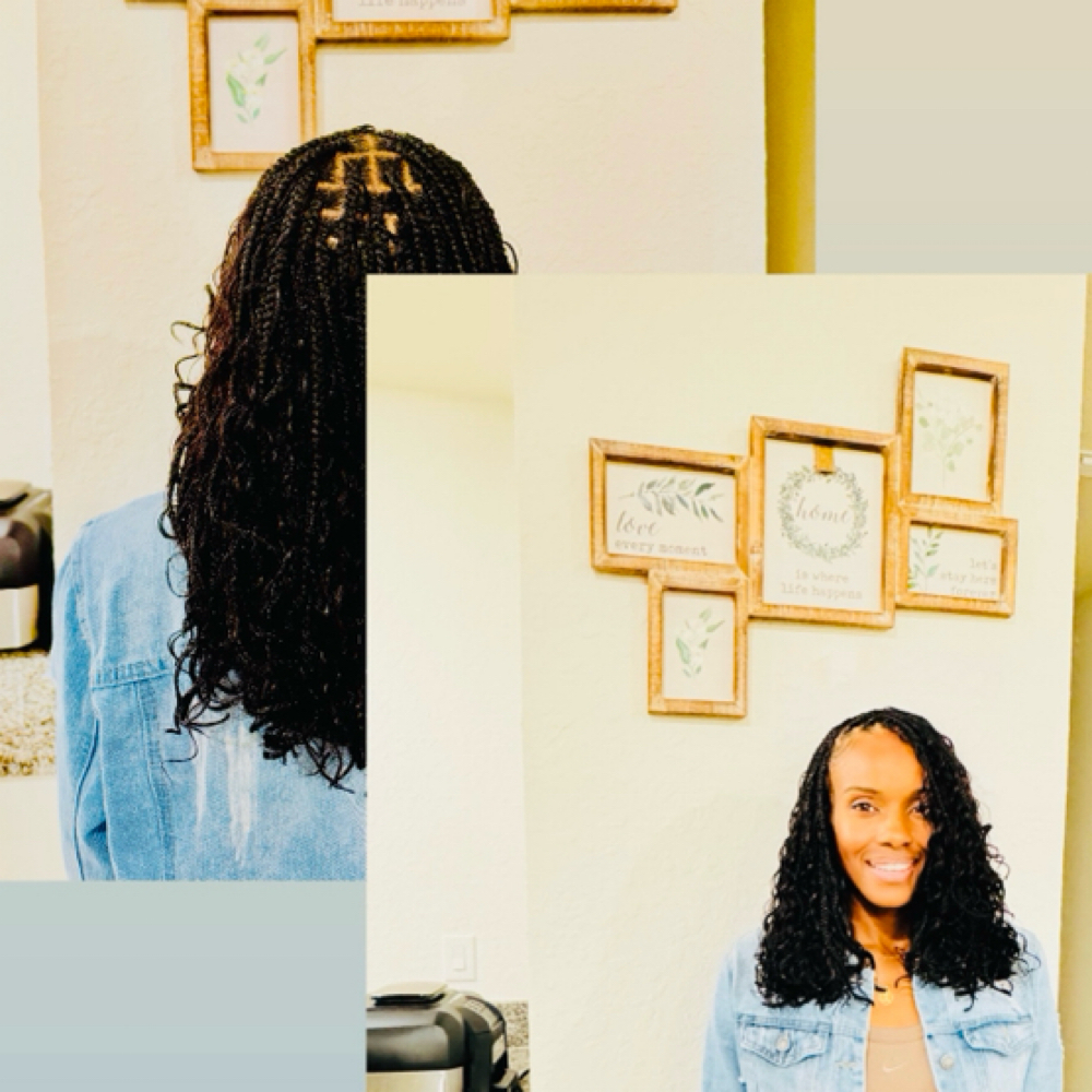 BOHO KNOTLESS BOB (SMALL) at BRAIDS_BY_ROX in Riverview, FL