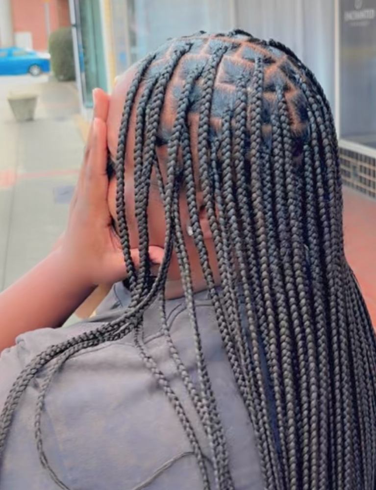 Medium Butt Length Knotless at NitaMay Braids in Cartersville, GA