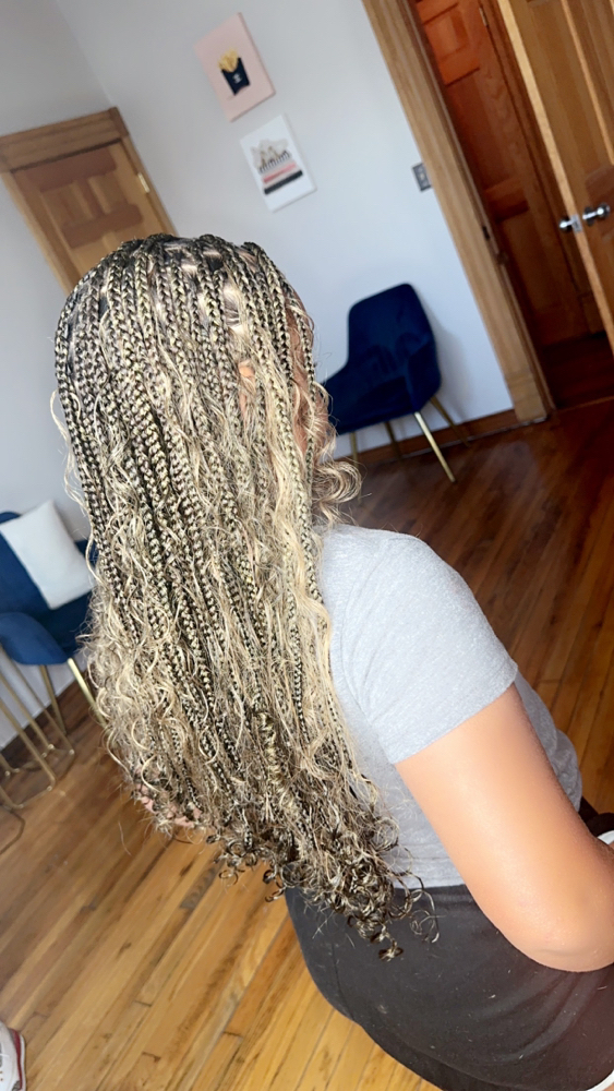Girls Medium Bohemian braids