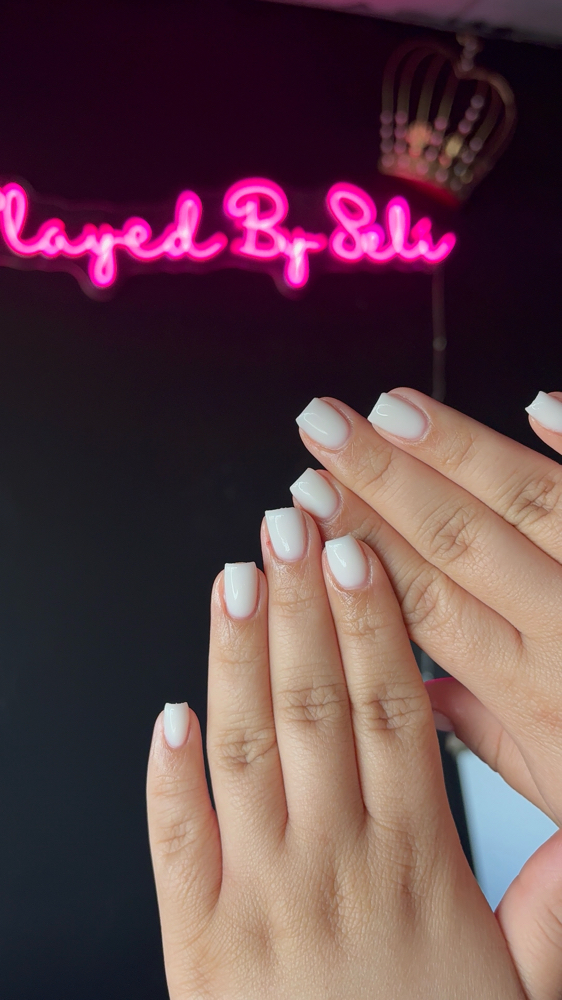 Rubber Base Manicure