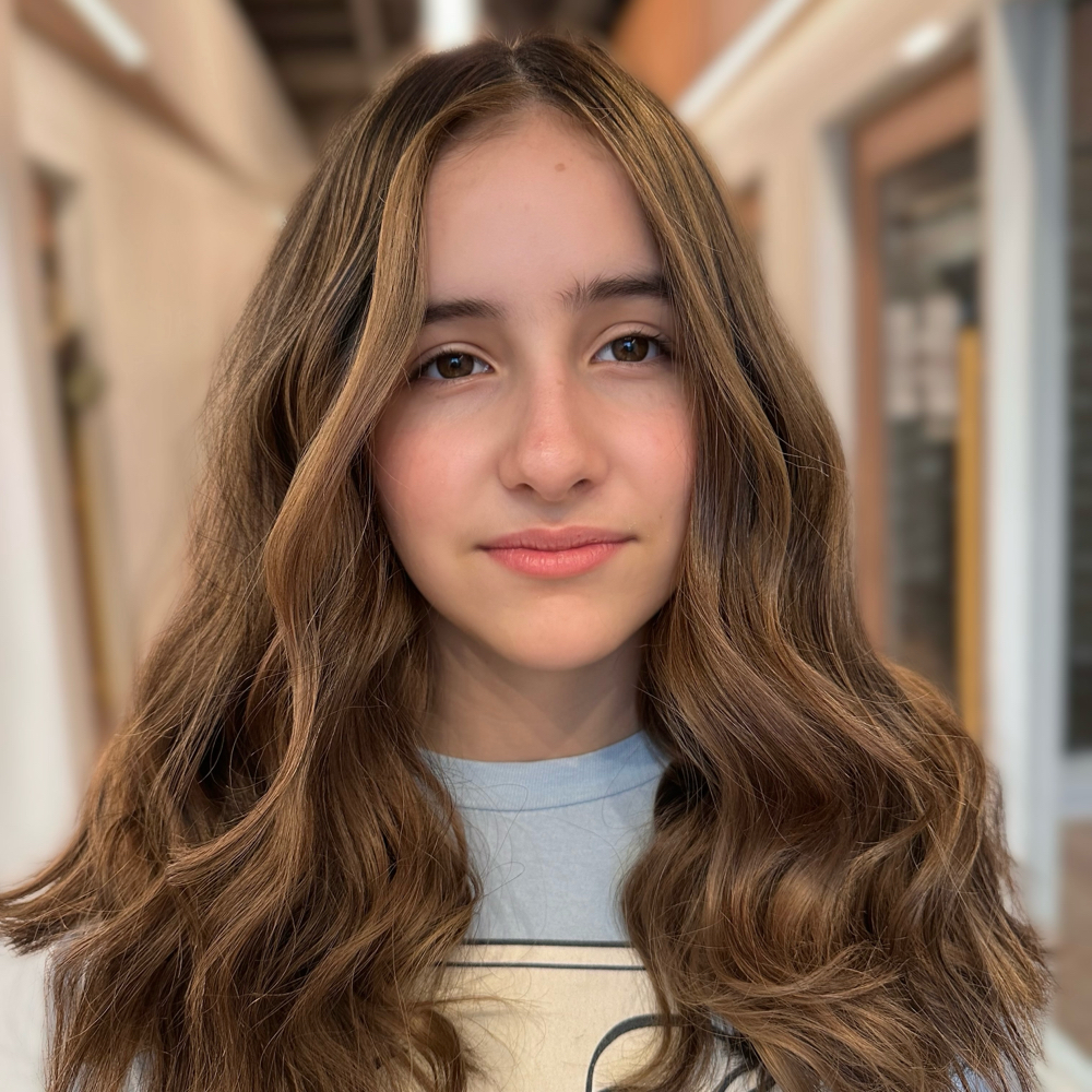 Foilayage|Balayage + Blowout at 11:11 Empyreal Hair Studio in Lewisville, TX