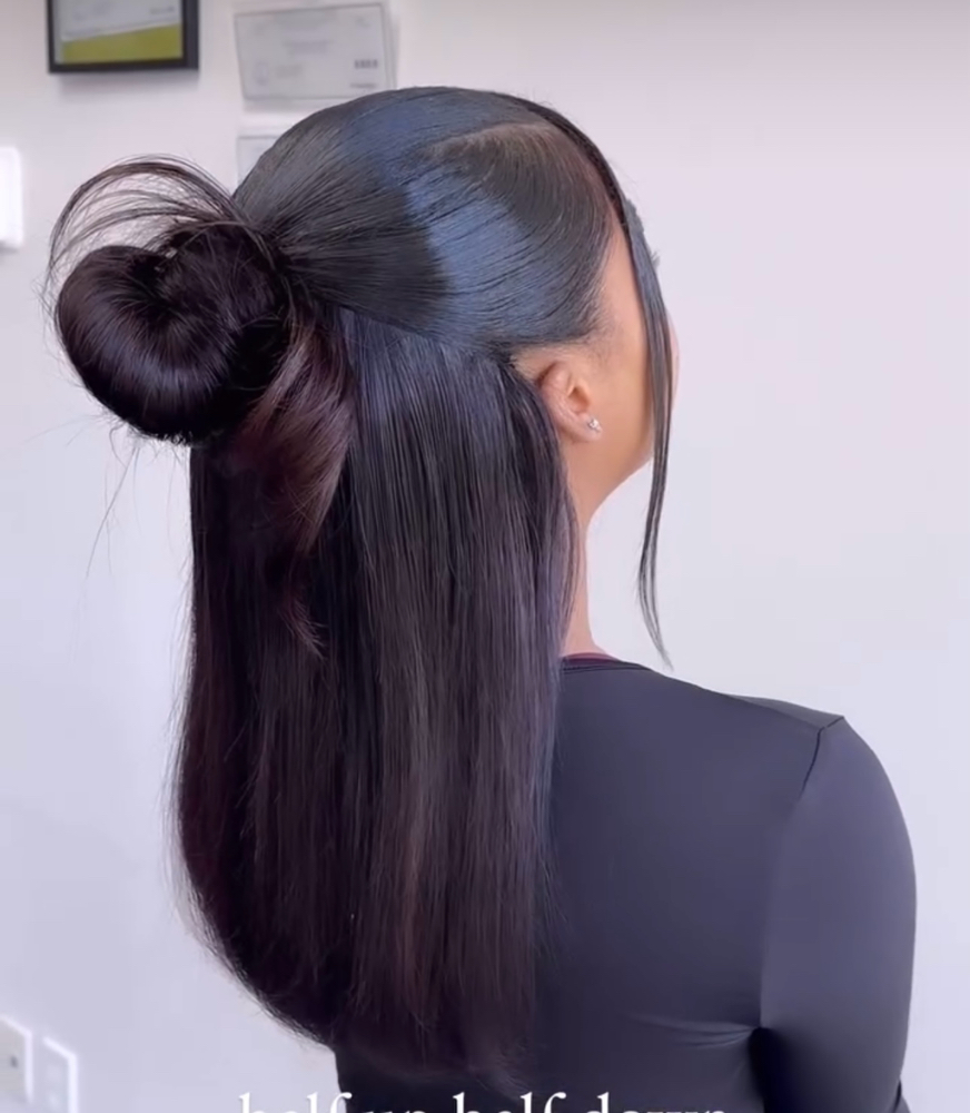 Quickweave (Half Up/Down) at Cai Did That in North Chesterfield, VA