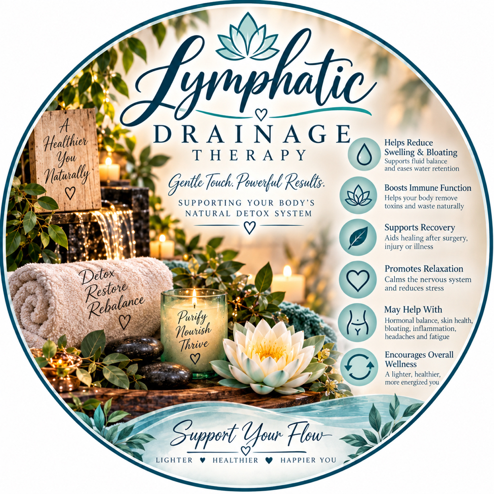 60 Min Lymphatic Drainage Massage at Aprils Renewal Therapy in Pocahontas, AR