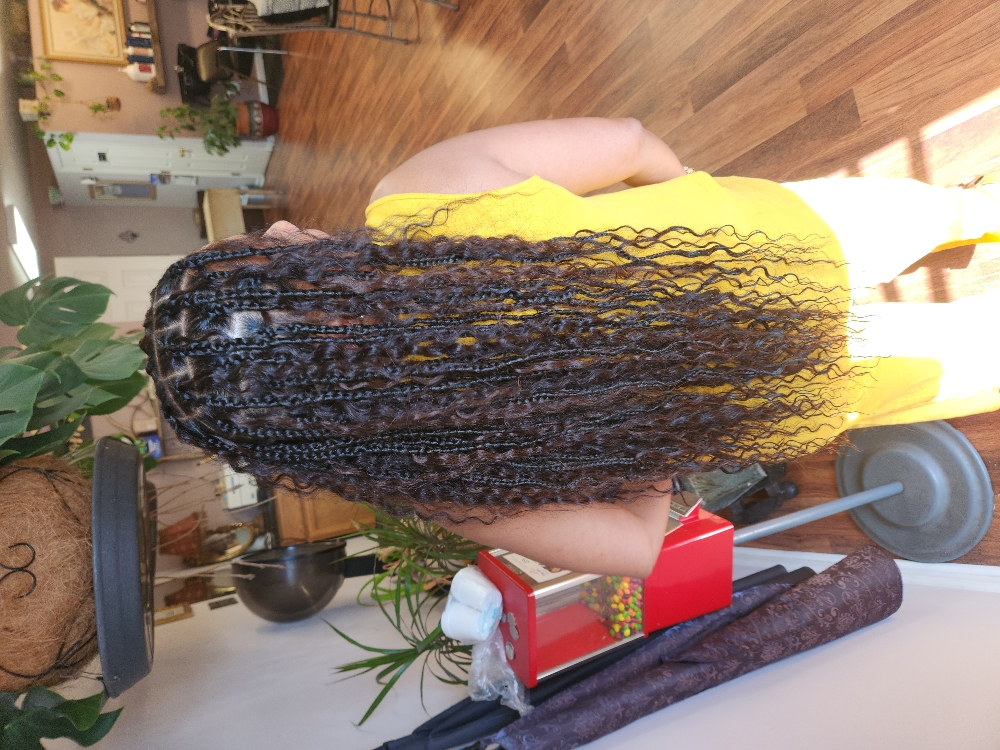 Large Braids Bohemian at Hair by Twan Walker @Chic Boutique Columbia, Tn in Columbia, TN