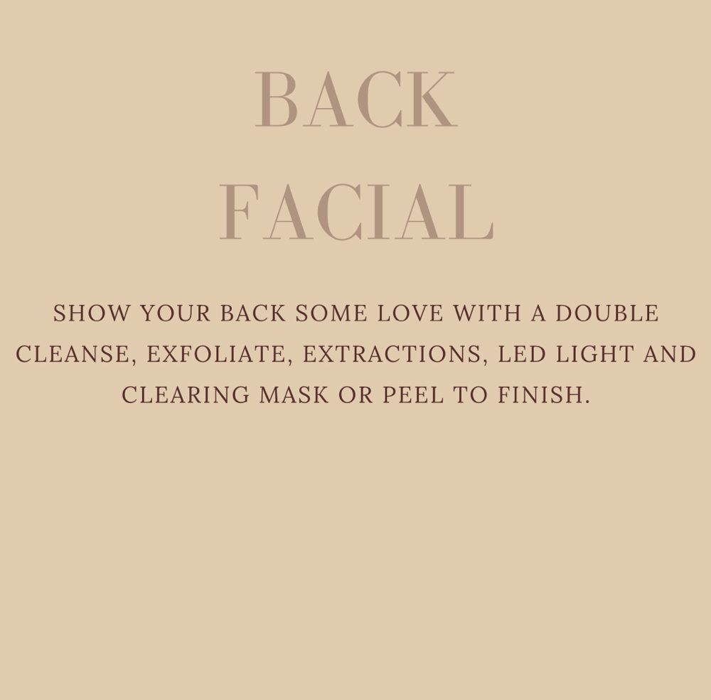 Back Facial