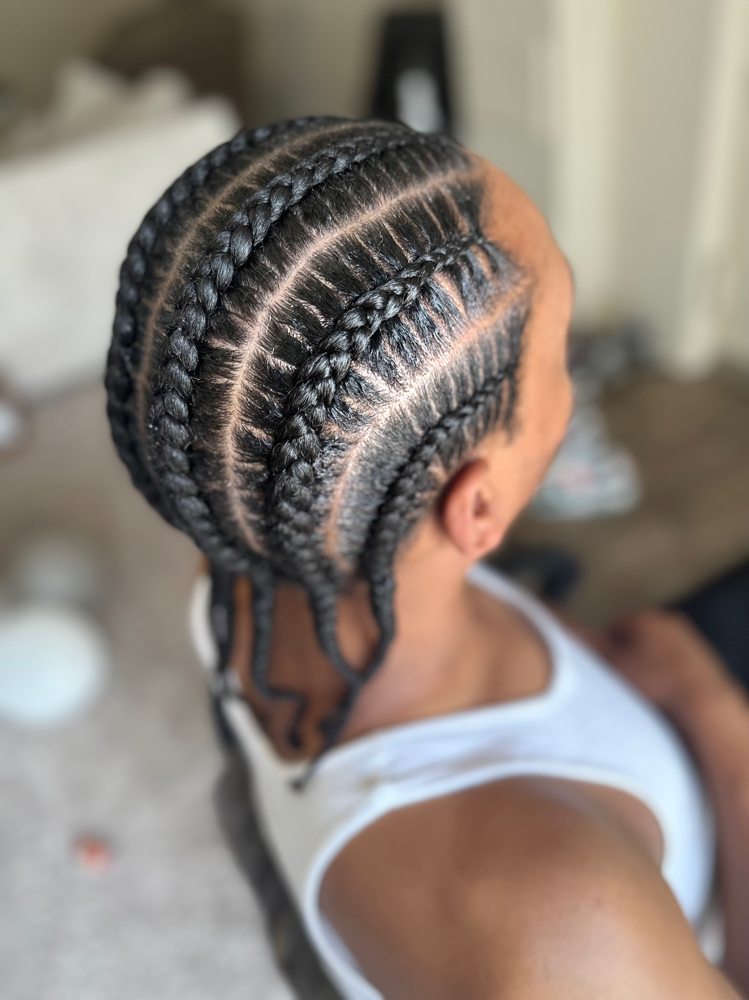 Natural Straight Back