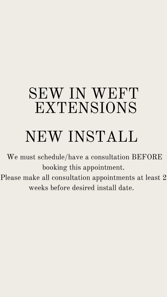 Sew In Extensions