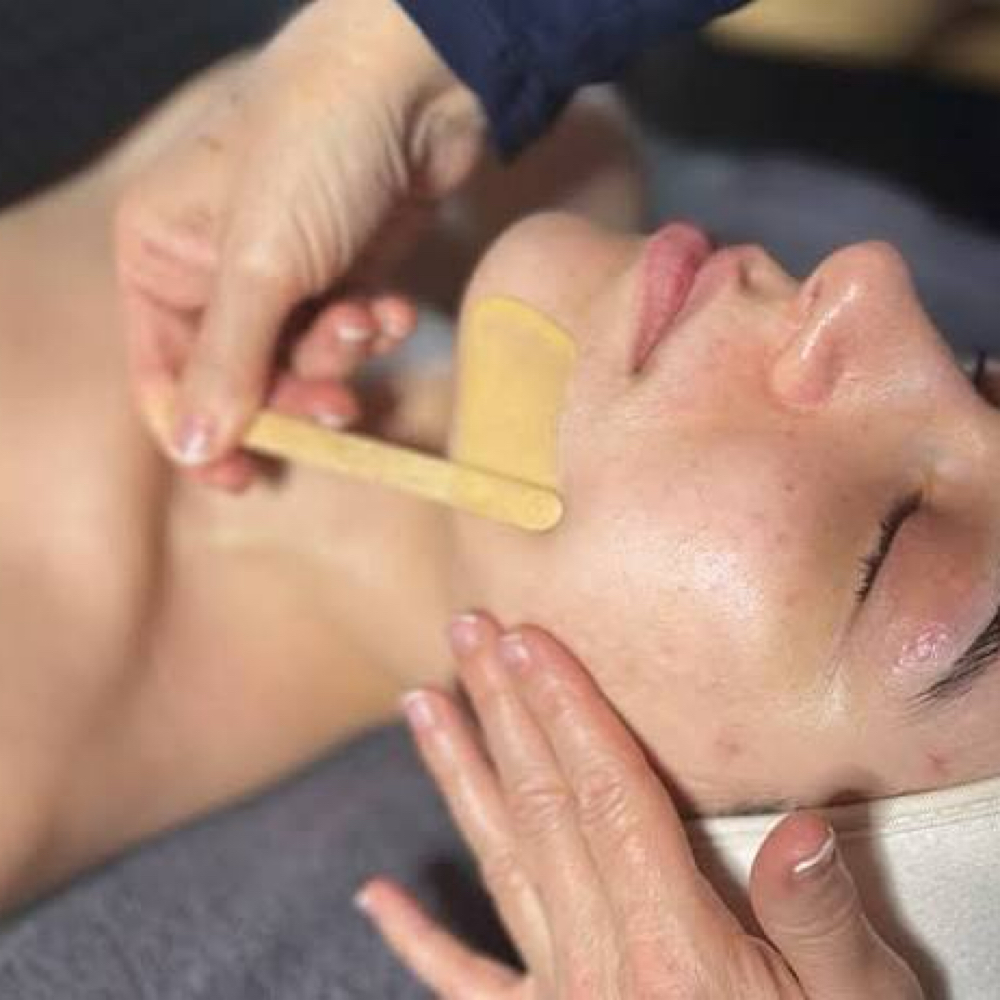 Chin waxing at Glass skin studio in Manteca, CA