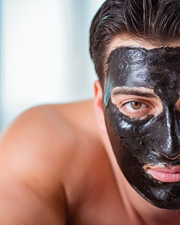 Haircut With Black Mask