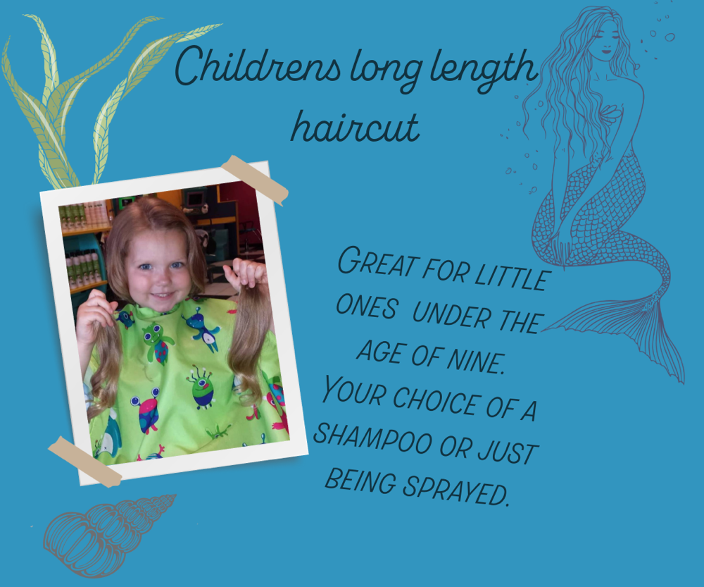 Childrens Long Length Haircut