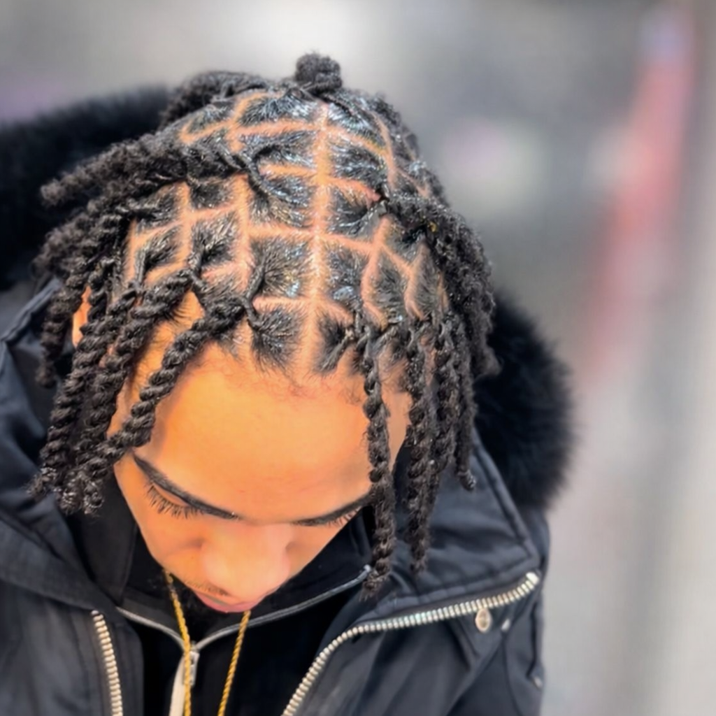 100 & Up Retwist at Beyond Hair Braiding in Bronx, NY