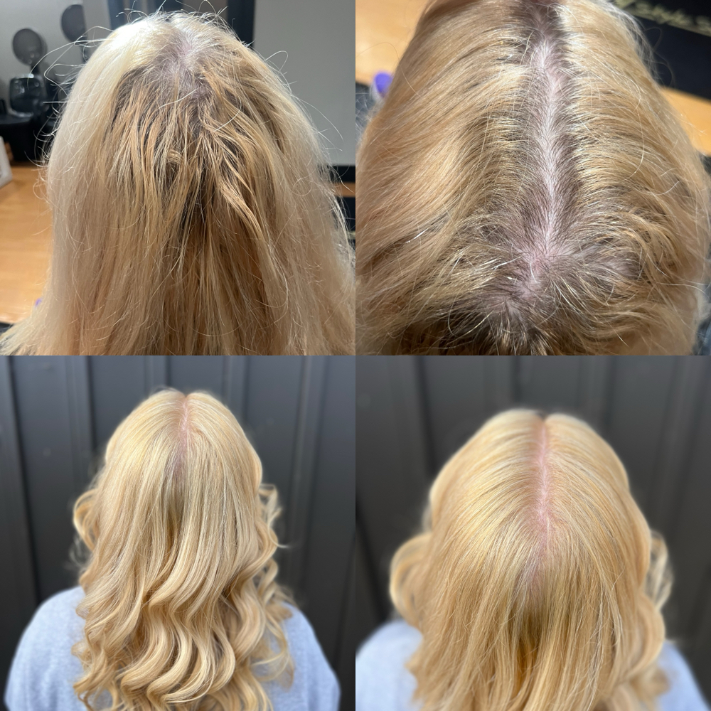 Lift And Tone/ Blonde Retouch at Mercedes Turybury in Wellsville, NY