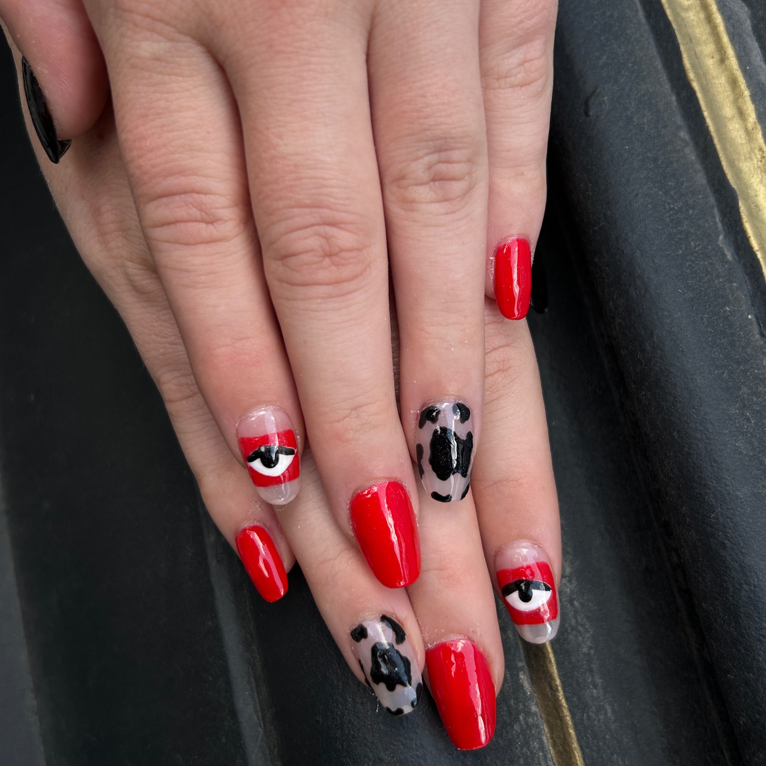 Short Gel-x Set at Hair & Nails By Han in Marion, OH