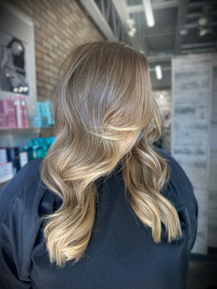 Partial Transformational Blonding at Luna & Luxe Salon in San Jose, CA