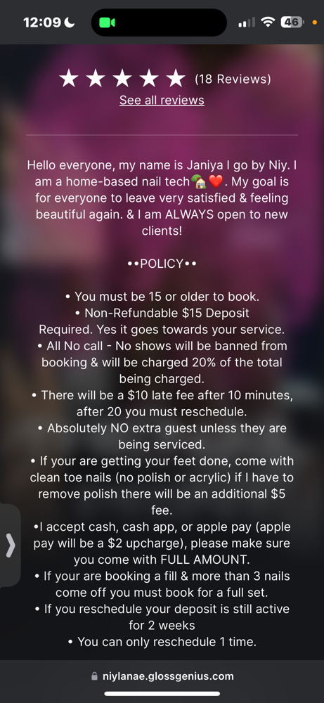Tap The 3 Lines To Read Policy