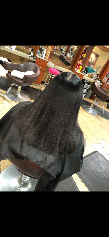 Silk Press at GBP HAIR in Southfield, MI