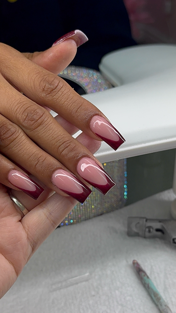 Full Acrylic Set at Blossomed Beauty Lounge in Hesperia, CA