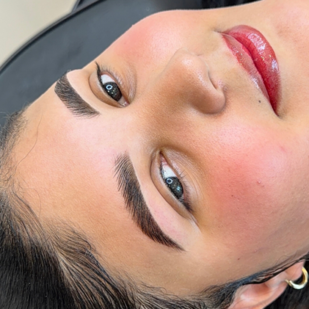 Brow Lamination wax & tint at Irys Beauties in Tampa, FL