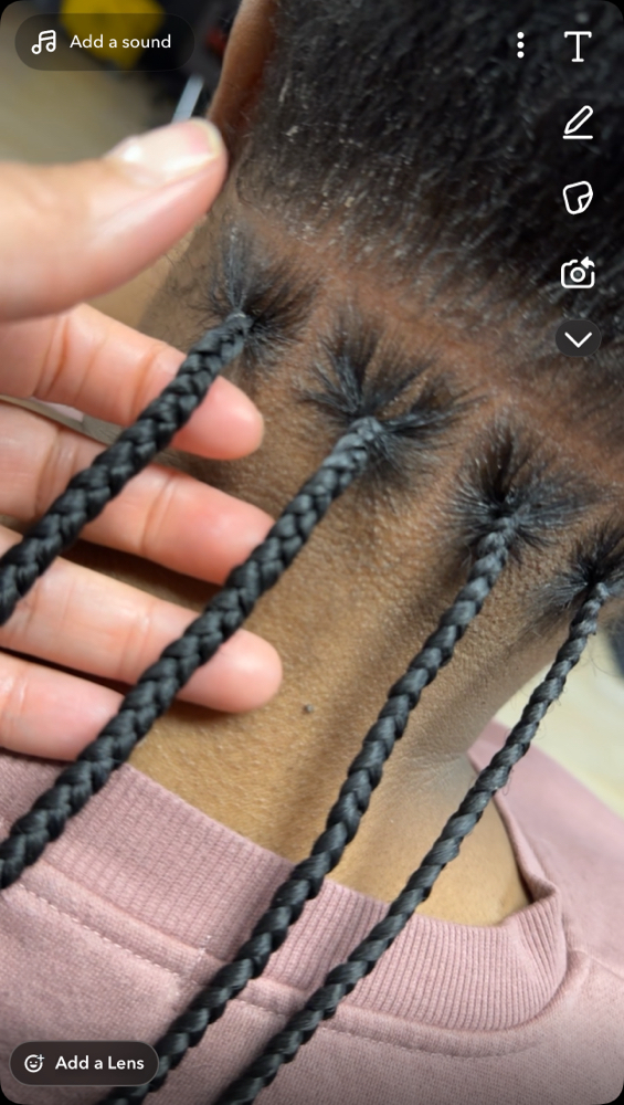 Medium Knotless