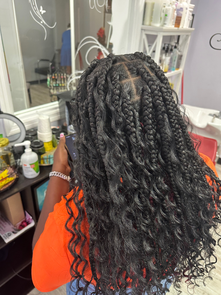 Bohemian Box Braids (med/large)