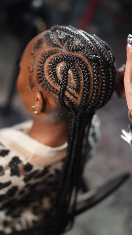 Freestyle Cornrows(designs only) at iSlay The Brand in Lanham, MD