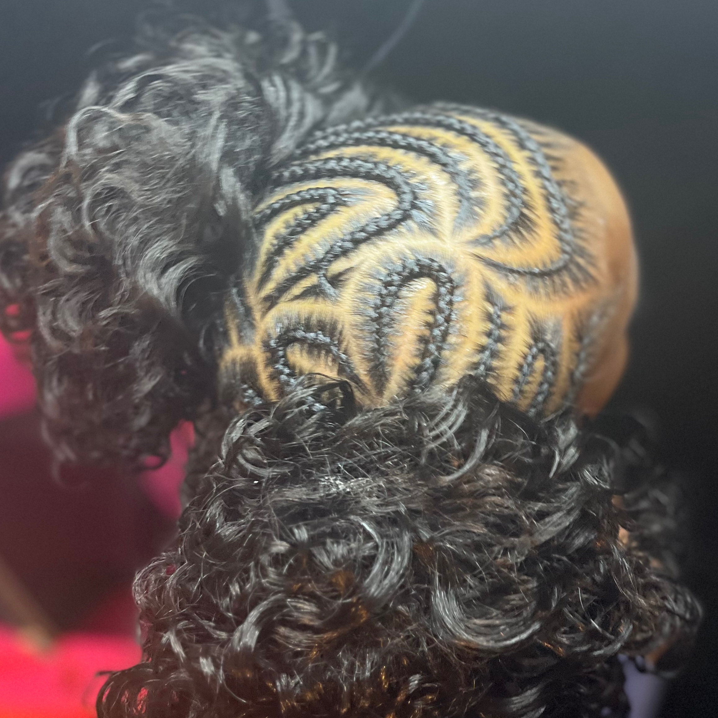 Kiddie designer braids at Taylored Image in Delmar, DE