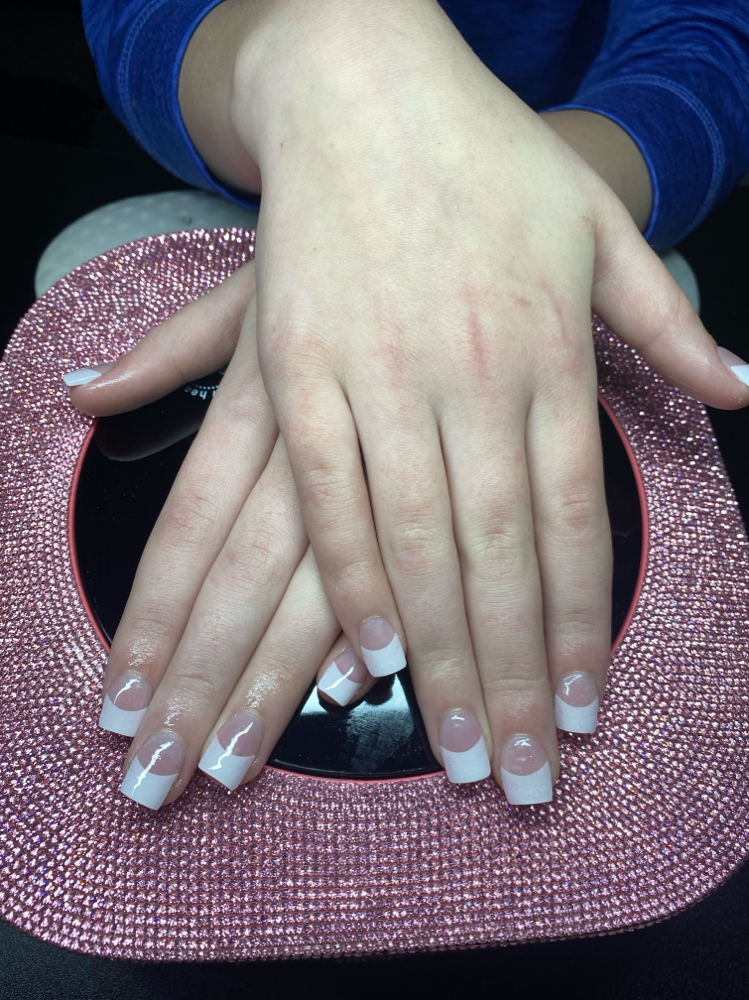 Acrylic Traditional French Tip