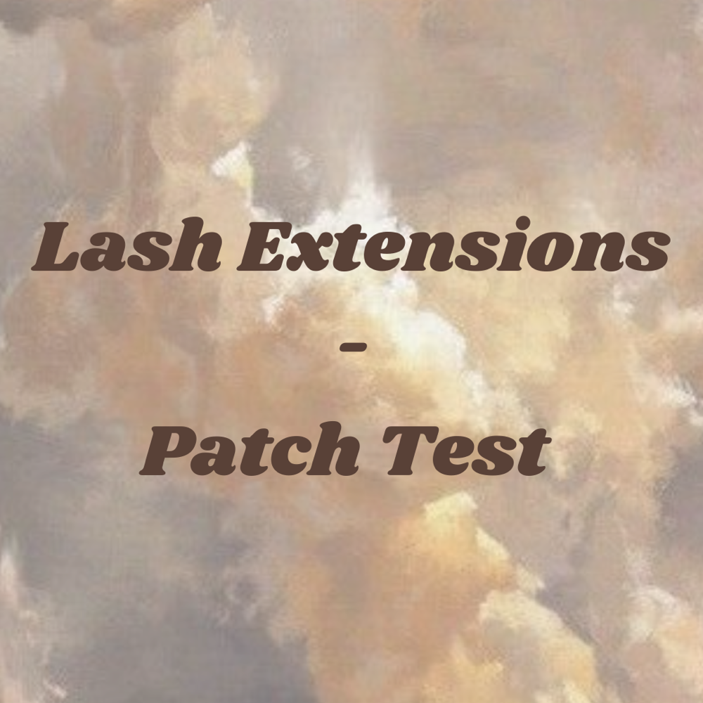 Lash Extensions - Patch Test
