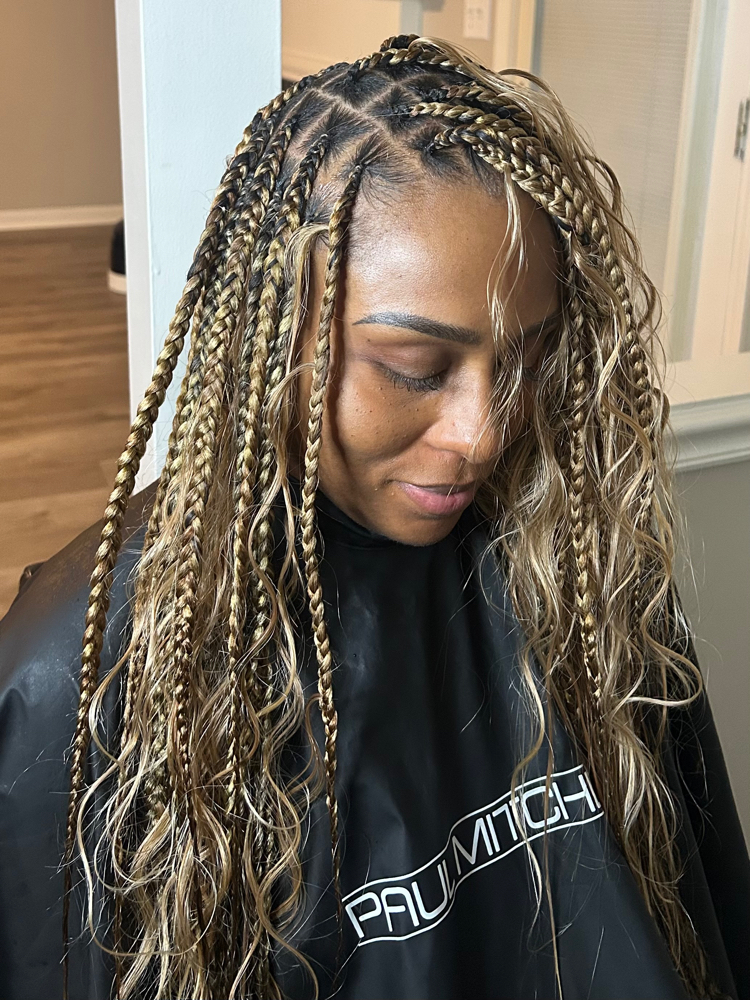 Bohemian Knotless Braids