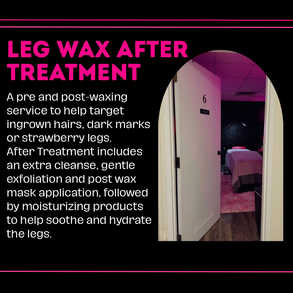Leg Wax After Treatment